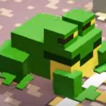 Minecraft Frog Side Eye