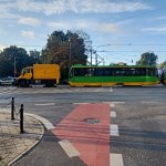 Holowany tramwaj poznan