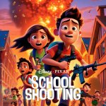 Disney Pixar school shooting meme