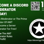 AMT Discord Moderator Recruitment Advertisement