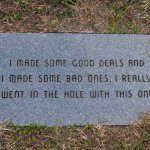 Funny tombstones meme