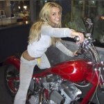 Britney Spears motorcycle | Slavic Lives Matter | image tagged in britney spears motorcycle,slavic | made w/ Imgflip meme maker