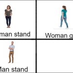 Man stand