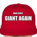 All the single ladies | MAKE ASSES; GIANT AGAIN | image tagged in maga,make,ass,giant,again | made w/ Imgflip meme maker