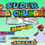 New super big chung 64 ds 3d world duluxe 2 mulitplayer & knuckl