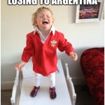 Welsh rugby fan | WELSH FAN AFTER LOSING TO ARGENTINA | image tagged in welsh rugby fan | made w/ Imgflip meme maker