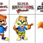 Super Smash Bros Conker Renders | image tagged in smash bros renders | made w/ Imgflip meme maker