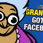 Grandma got a Facebook
