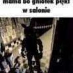 Mama Bo gniotek pekl w salonie