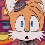 Shocked detective tails
