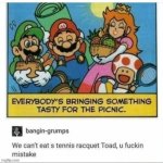 Toad done goofed up