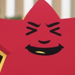 Carl's Jr Happy Star Being Crazy