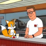 Tails and hank hill