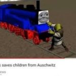 Shrek saves children from auschwitz