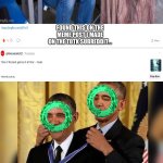 Advertising, am I right? | FOUND THIS ON THE MEME POST I MADE ON THE TOTK SUBREDDIT… | image tagged in obama giving obama award,totk,reddit,advertising | made w/ Imgflip meme maker