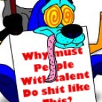 Ripper Roo and person's wasted talent template