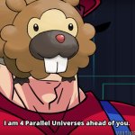 Bidoof I am 4 parallel universes as head of you