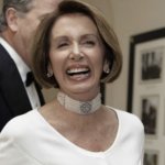 Nancy Pelosi smiling elegant