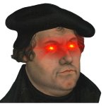 Martin Luther, Laser Eyes template
