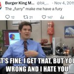 Burger King the furry