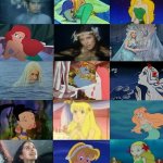 many little mermaids