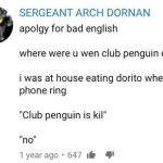 club penguin is kil