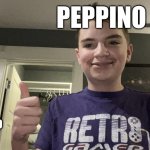 Nothing wrong is in Peppino’s pizza | PEPPINO; FAKE PEPPINO | image tagged in nothing wrong | made w/ Imgflip meme maker