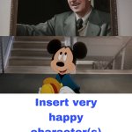 who is moved by mickey looking at walt disney
