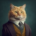 distinguished cat