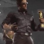 Johnny Cage Wins GIF Template