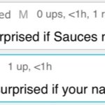 Sauces name is bill