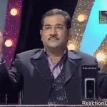 Indian man shoulders GIF Template