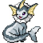 Sprite de Vaporeon blanco