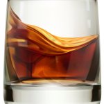 whisky glass transparent