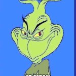 Good Grinch | AUNT SHARI; IS MEAN | image tagged in good grinch | made w/ Imgflip meme maker