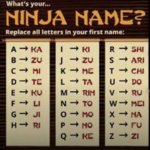 Ninja name meme