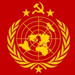 WUSSR (World USSR) flag