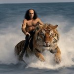 Dio rides the tiger template