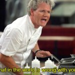 GORDON RAMSAY WHAT IN THE WORLD IS WRONG WITH YOU