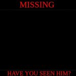 missing poster (analog horror)