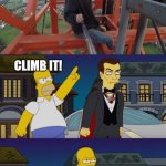 Daredevil during halloween | URBAN CLIMBERS DURING HALLOWEEN: | image tagged in simpsons,halloween,germany,latticeclimbing,vampire,dracula | made w/ Imgflip meme maker