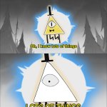 Bill Cipher meme template