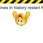 All lines in history restart here