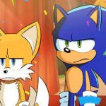 Dissapointed Sonic and Tails template