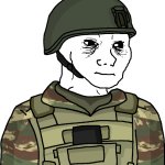 Wojak Tired Eroican Protecter-Soldier