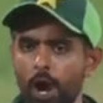 Angry Babar Azam