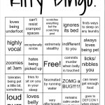 Kitty Bingo template