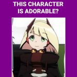 do you think belle is adorable ? | image tagged in do you think this character is adorable,adorable,so cute,animeme,belle,cuteness | made w/ Imgflip meme maker