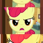 Apple Bloom getting more and more Pissed Off (MLP) template