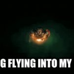 Gshd | THE BIG FLYING INTO MY DRINK | image tagged in gifs,d | made w/ Imgflip video-to-gif maker